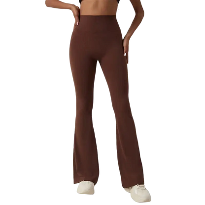 QINACTIV Flare Leggings Yoga Pants Women Bell-bottoms Yoga Trousers High Waist Fitness Pants Stretch Gym Casual Sports - laurichshop