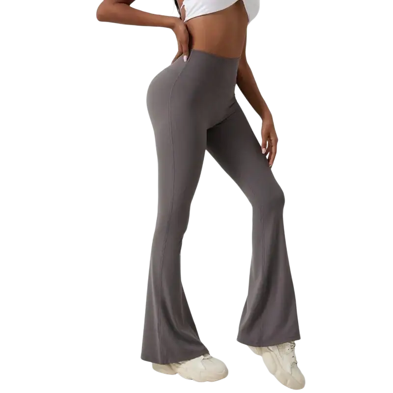 QINACTIV Flare Leggings Yoga Pants Women Bell-bottoms Yoga Trousers High Waist Fitness Pants Stretch Gym Casual Sports - laurichshop