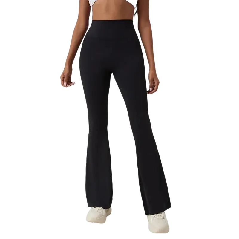 QINACTIV Flare Leggings Yoga Pants Women Bell-bottoms Yoga Trousers High Waist Fitness Pants Stretch Gym Casual Sports - laurichshop