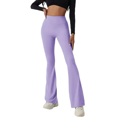 QINACTIV Flare Leggings Yoga Pants Women Bell-bottoms Yoga Trousers High Waist Fitness Pants Stretch Gym Casual Sports - laurichshop