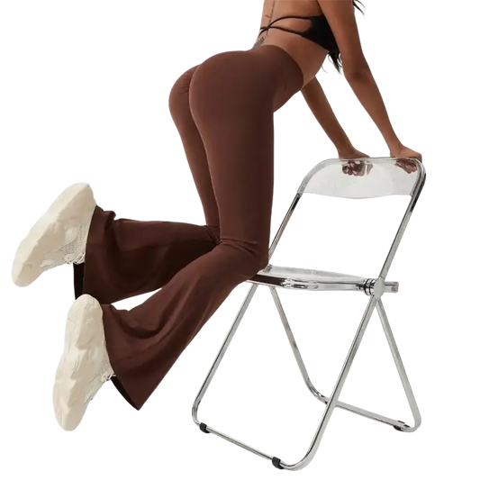 QINACTIV Flare Leggings Yoga Pants Women Bell-bottoms Yoga Trousers High Waist Fitness Pants Stretch Gym Casual Sports - laurichshop