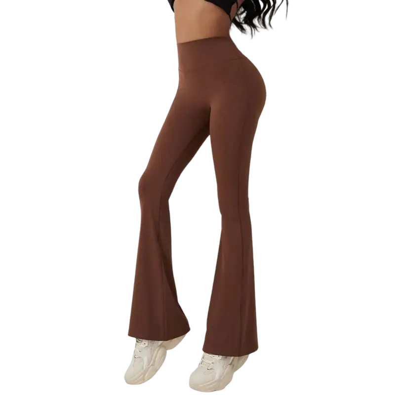 QINACTIV Flare Leggings Yoga Pants Women Bell-bottoms Yoga Trousers High Waist Fitness Pants Stretch Gym Casual Sports - laurichshop