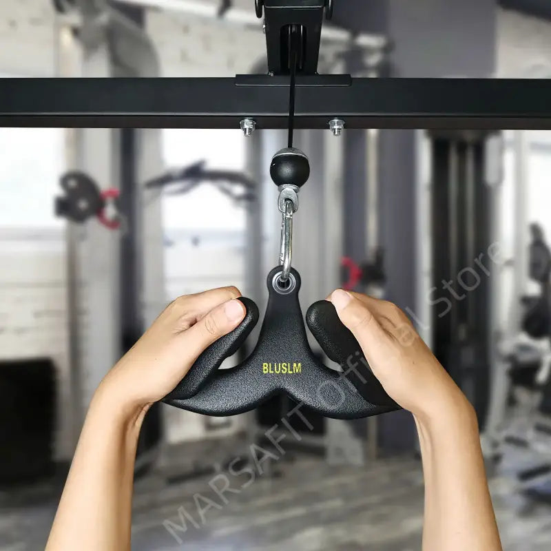 Home Gym Fitness Lat Pull Down Rowing Handle Grip For Biceps