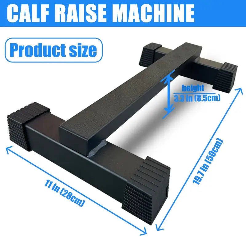 Home Gym Steel Calf Raise Bar Standing Calf for Stretching Squat Foot