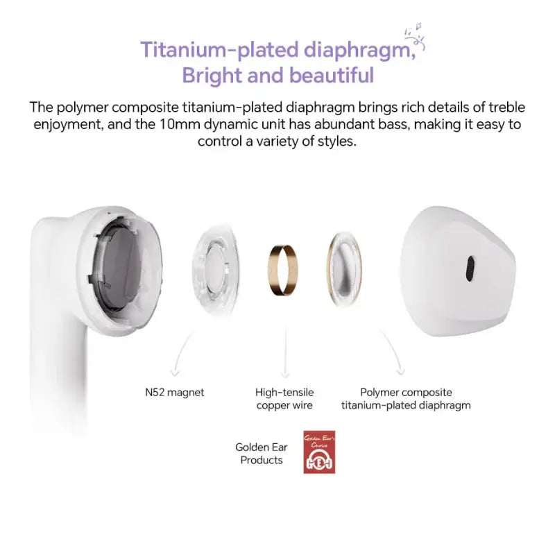 Honor Earbuds X 6 TWS Wireless Bluetooth Headphone 40 Hour Battery Life laurichshop