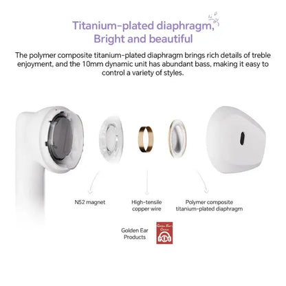 Honor Earbuds X 6 TWS Wireless Bluetooth Headphone 40 Hour Battery Life laurichshop