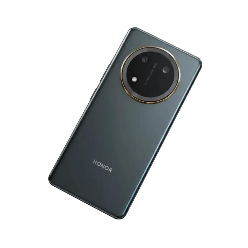 Honor smartphone with circular rear camera and fast charging