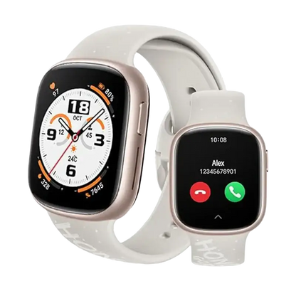 "Honor 4 Smartwatch with Bluetooth 5.2 and dual GPS"