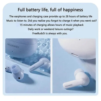 Huawei Dynamic Noise Cancellation Free-buds 5i Wireless Headphone laurichshop