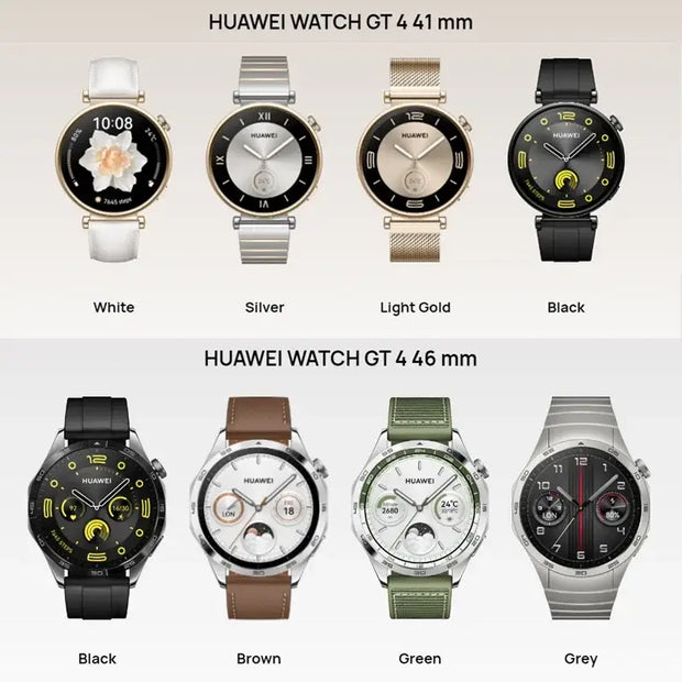 Huawei GT4 Smart Watch Blood Oxygen Monitor Phone Call Heart Rate GPS Tracker.