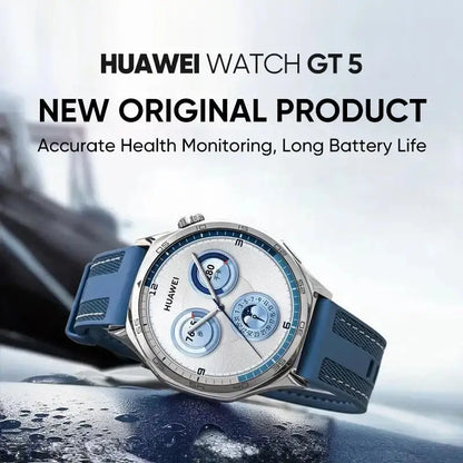 Huawei GT5 Smartwatch With Buit-in Map, Compatible With iOS And Android laurichshop