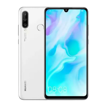 Huawei P30 Lite smartphone with vibrant display, rear camera and battery capacity