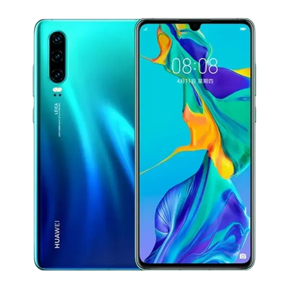 Huawei P30 dual SIM 4G smartphone in hand