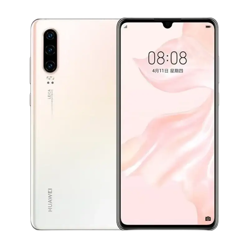 Huawei P30 NFC-enabled mobile phone back design