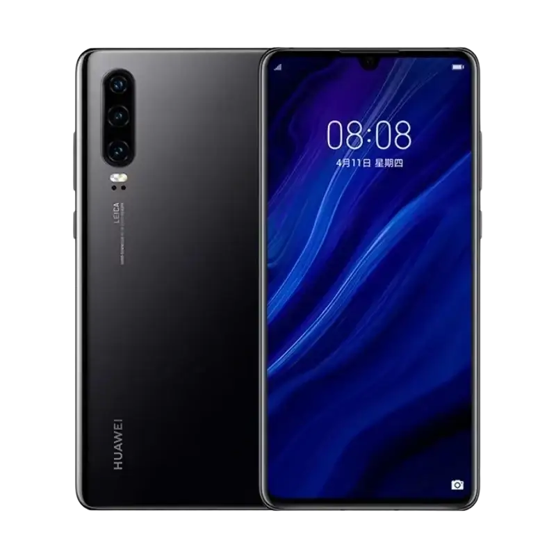 Huawei P30 128GB ROM Android phone side profile