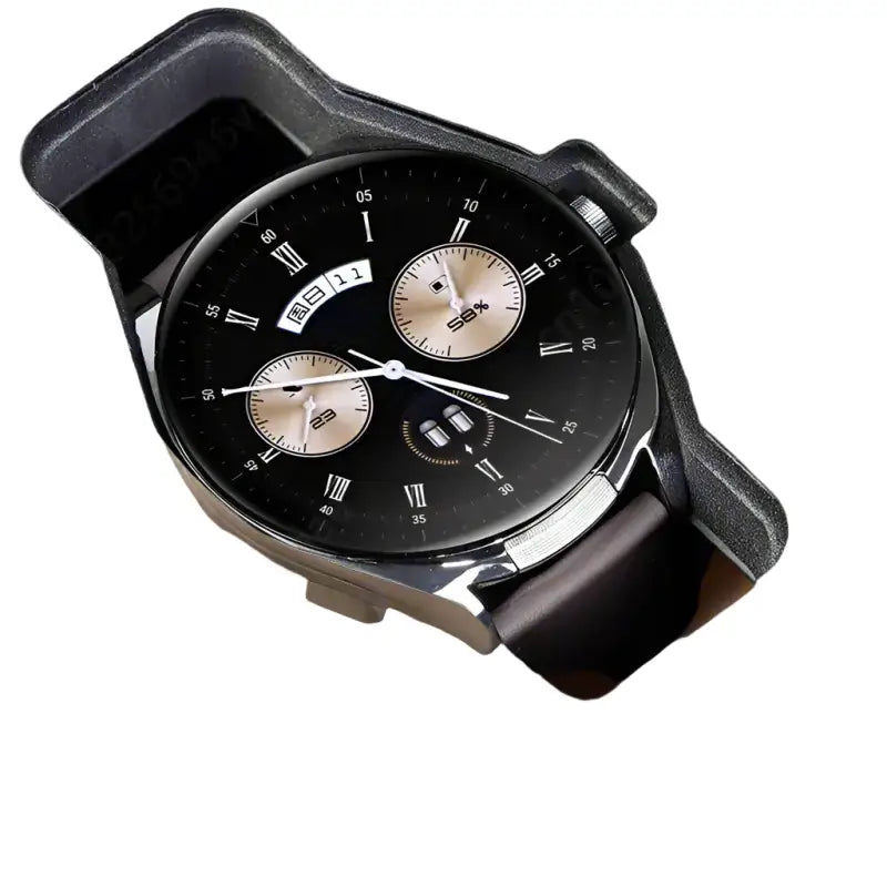 Elegant Huawei smartwatch with sleep tracking and reminders