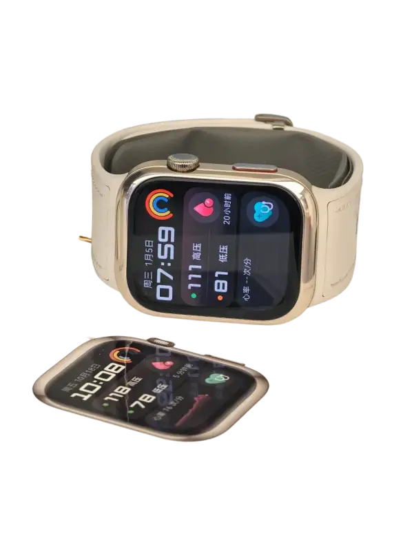 Huawei D2 waterproof smartwatch 408x480 resolution