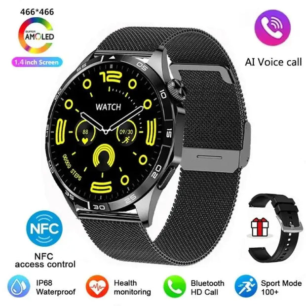 Huawei Xiaomi GT4 Pro Smart Watch Men - laurichshop