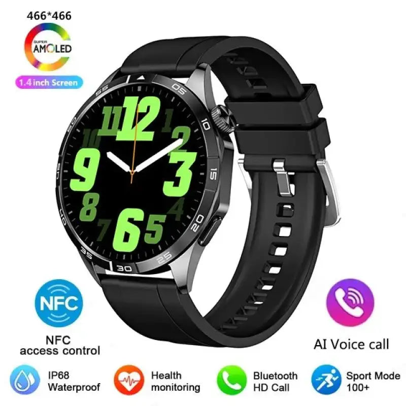 Huawei Xiaomi GT4 Pro Smart Watch Men - laurichshop