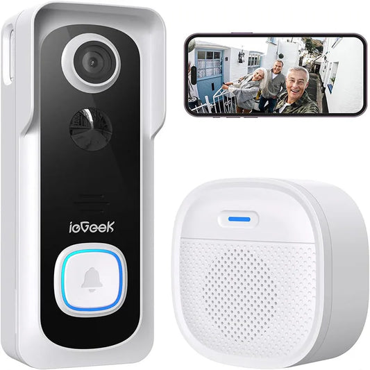 ieGeek smart home security doorbell IP65