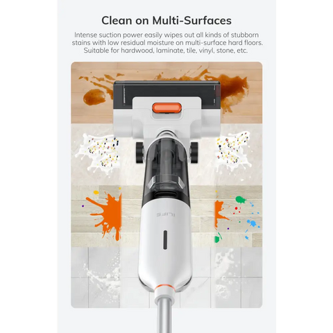 ILIFE W90 Cordless Wireless Wet Dry Smart Mop Washing