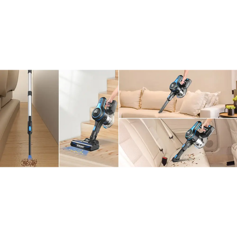 INSE Cordless Vacuum Cleaner 20Kpa Lightweight Stick with 2200mAh Battery