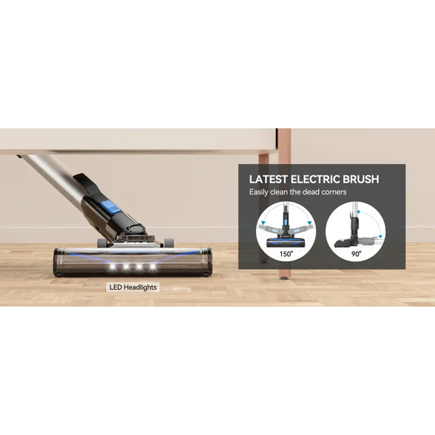 INSE Cordless Vacuum Cleaner 20Kpa Lightweight Stick with 2200mAh Battery