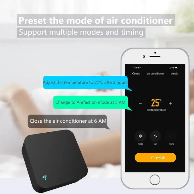 IR Remote Control Smart wifi Universal Infrared Tuya for smart home - 1 PCS