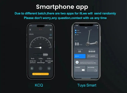 iScooter i9/i9 pro Fold-able 7.5Ah Electric Kick Scooter 350 W With APP laurichshop