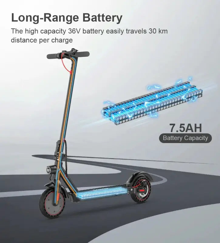 iScooter i9/i9 pro Fold-able 7.5Ah Electric Kick Scooter 350 W With APP laurichshop