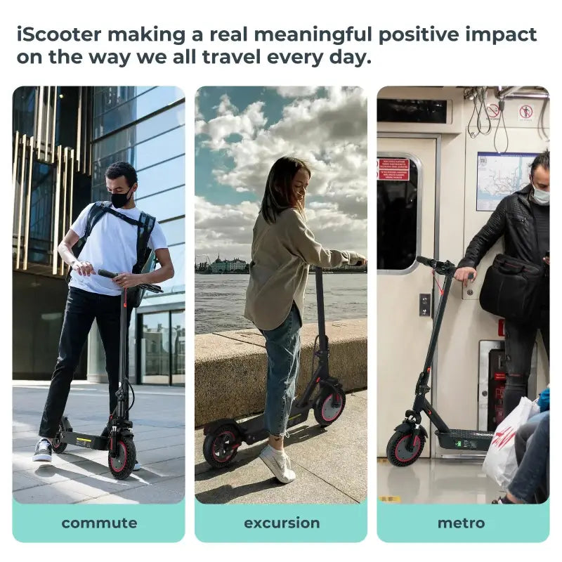 iScooter i9Max 500 W Fold-able Electric Kick Scooter 35km/h With App laurichshop