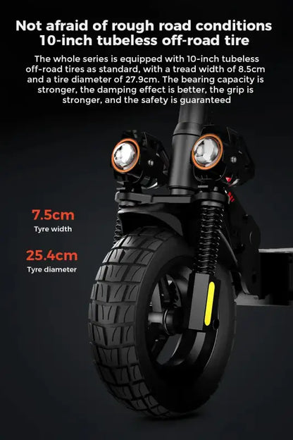 iScooter iX3 800 W Powerful Electric Kick Scooter 10 inch Tubeless 40 km/h For Adults laurichshop