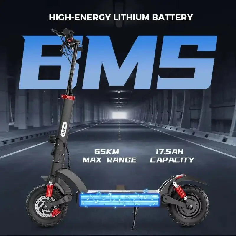 iScooter iX3 800 W Powerful Electric Kick Scooter 10 inch Tubeless 40 km/h For Adults laurichshop