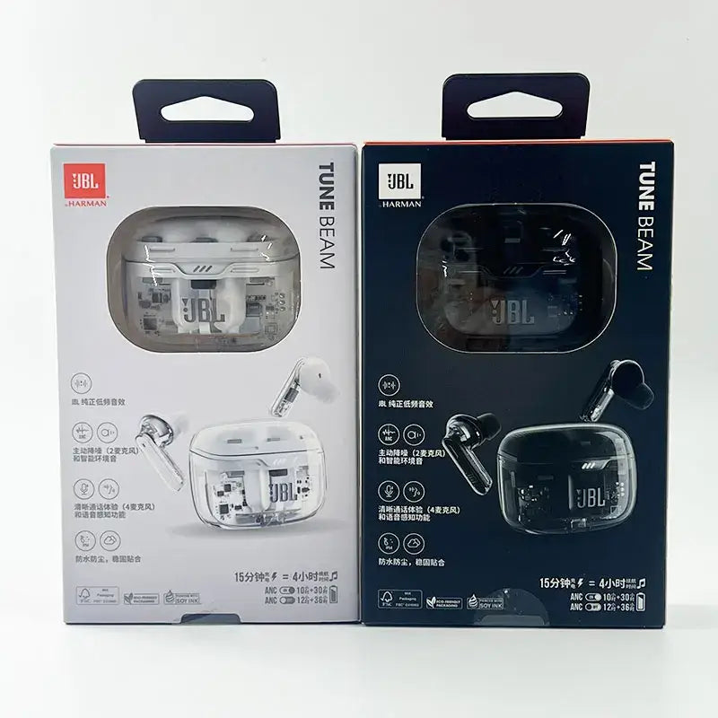 JBL Tune Beam Ghost in-ear waterproof earphones