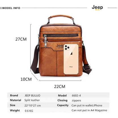 JEEP Buluo Hot Men Cross-body Shoulder Bags For Business