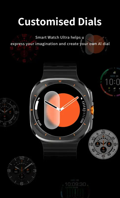 JS Smartwatch AMOLED Screen