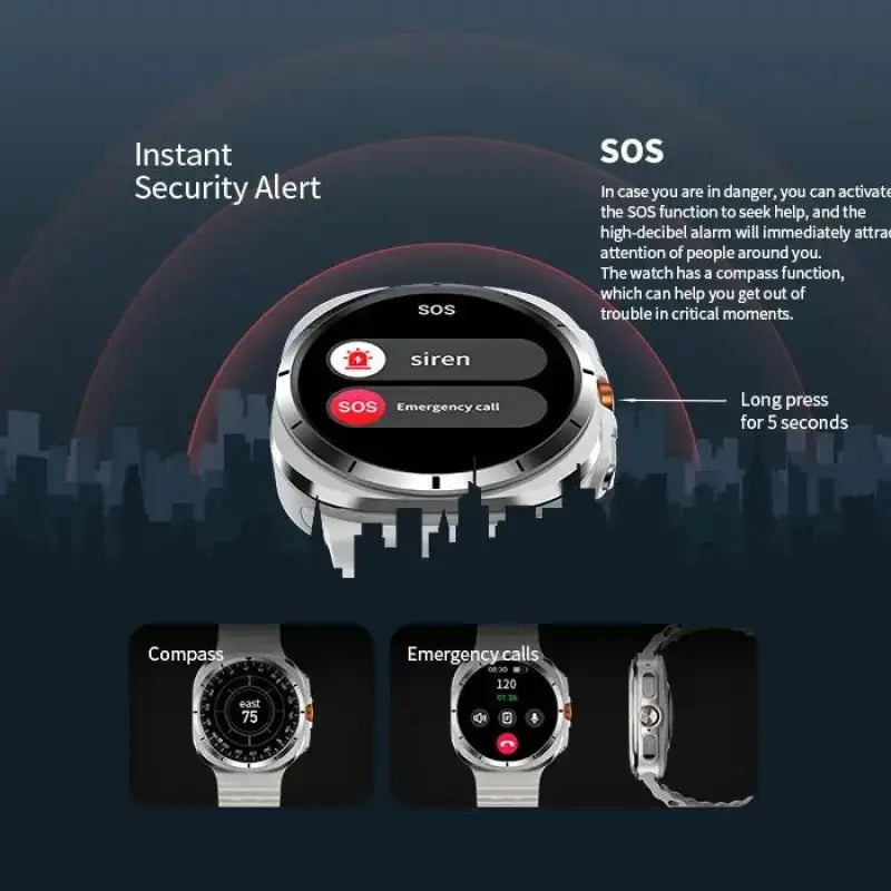 JS Smartwatch AMOLED Screen