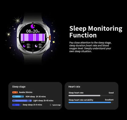 JS Smartwatch AMOLED Screen