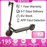 Juicease 16 KM Waterproof Electric Scooter For Adults 350 W - 7.5AH 16KM Range TUYA