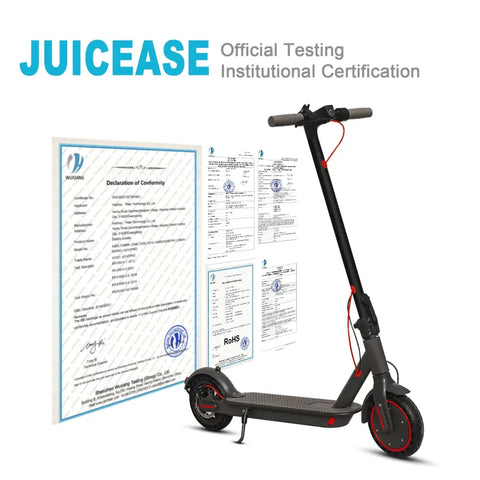 Juicease 16 KM Waterproof Electric Scooter For Adults 350 W - 7.5AH 16KM Range TUYA