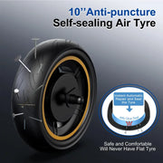 Juicease App Smart Electric Kick Scooter Anti-puncture Tire - 14.5AH 1000W ESMAX / france