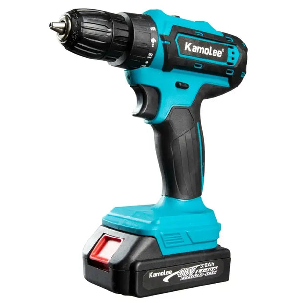 Kamolee 10mm/13mm Brushed Cordless Electric Impact Drill