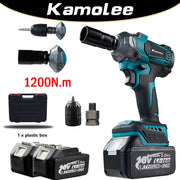 Kamolee Electric Wrench DTW500 Brush-less Cordless 1200 N.m