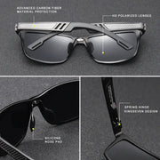 Kingseven Aluminum Square Frame Men/Women Polarized Sunglasses