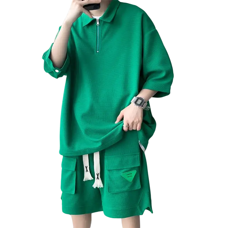 Hombre Fashion Casual Up And Down Wears For Men Korean Designer