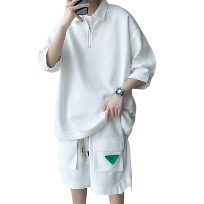 Hombre Fashion Casual Up And Down Wears For Men Korean Designer