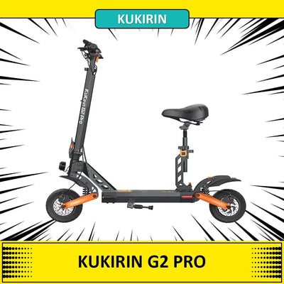 KuKirin G2 Pro Adults Folding Electric Scooter 600 W - kukirin g2 pro / france