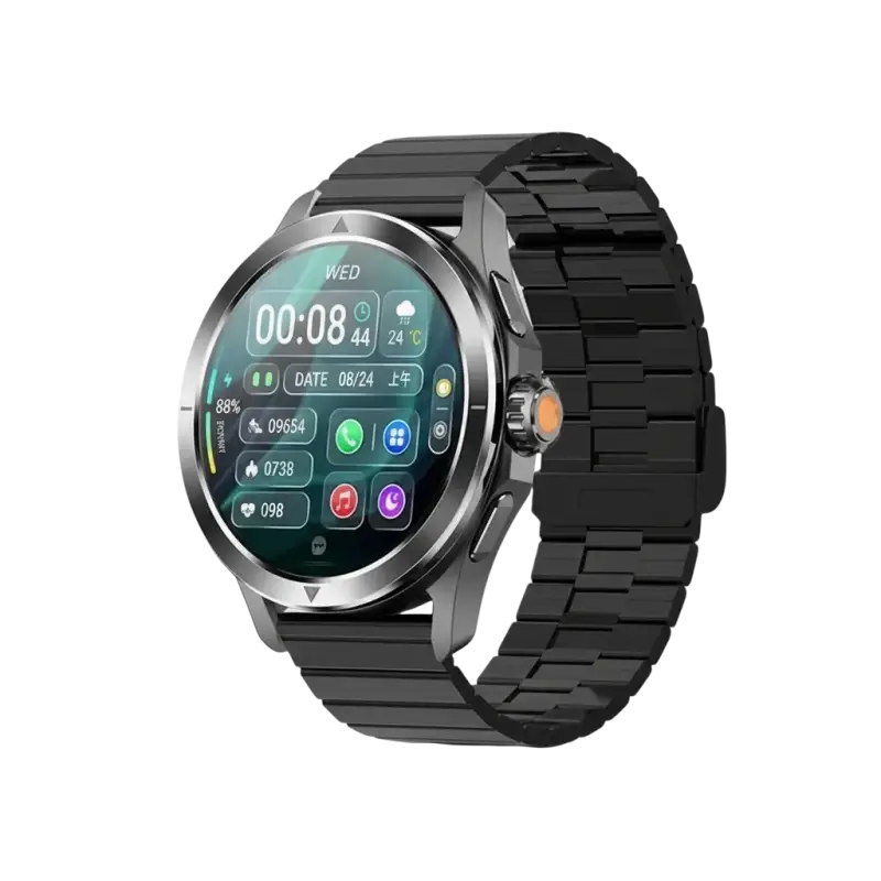 S4 Ultra smartwatch compatible with Android and iOS – fitness and GPS tracker