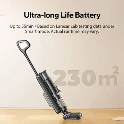 Black and Copper Cordless Vacuum with Smart Dirt Detection and Edge Cleaning