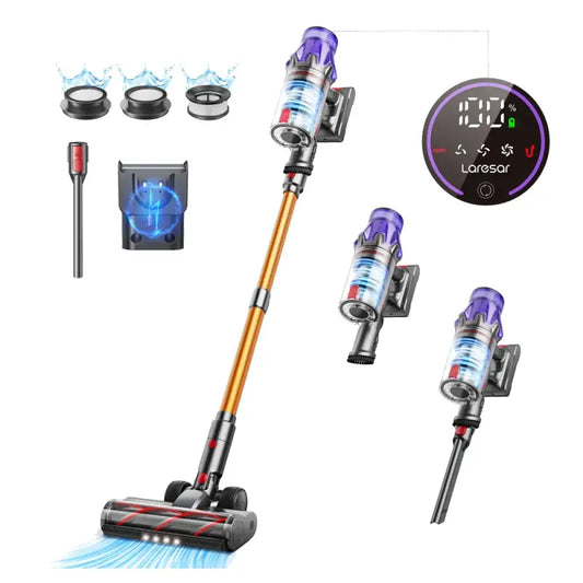 Laresar V7 500W 50KPA Suction Power Cordless Vacuum Cleaner - EU PLUG / Poland